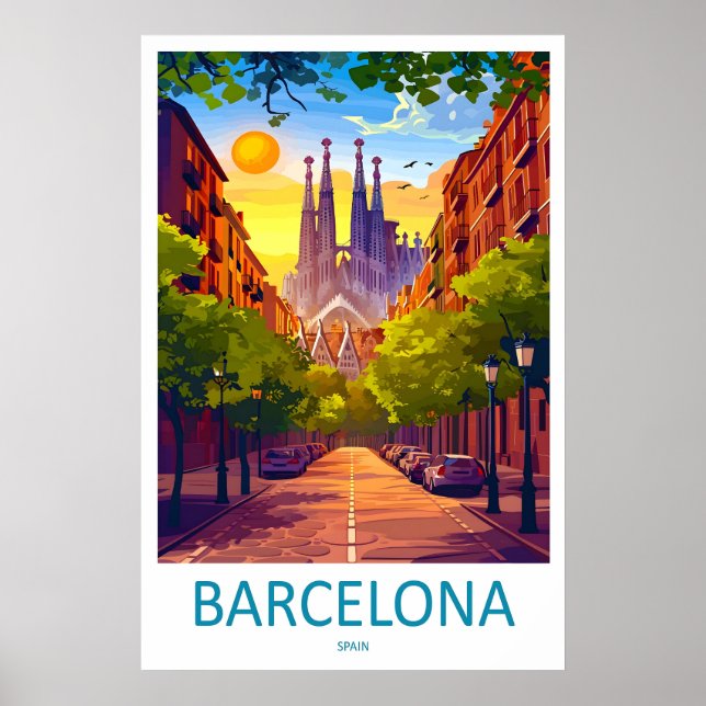 Poster Barcelone 2 (Devant)