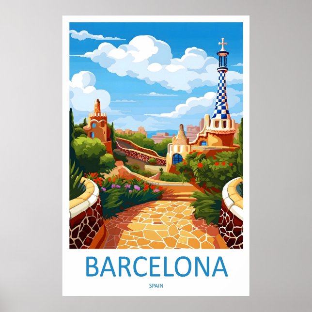 Poster Barcelone 3 (Devant)