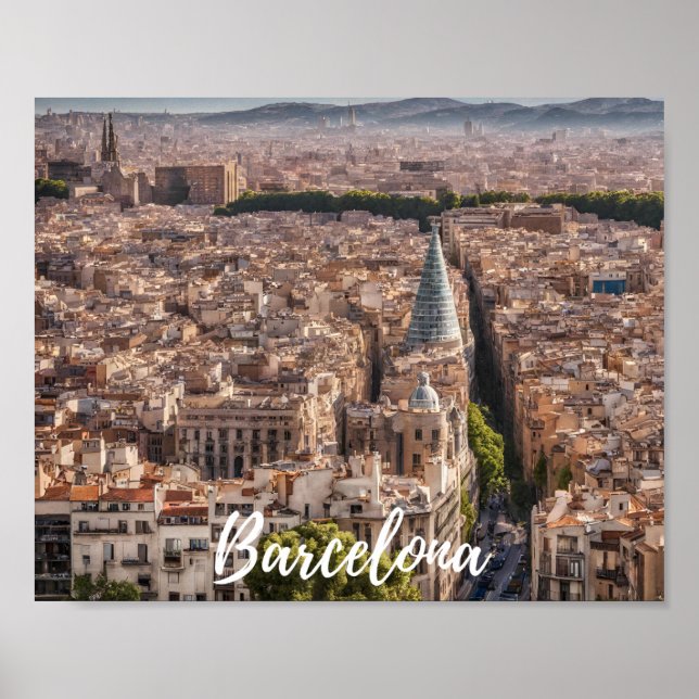 Poster Barcelone (4) (Devant)