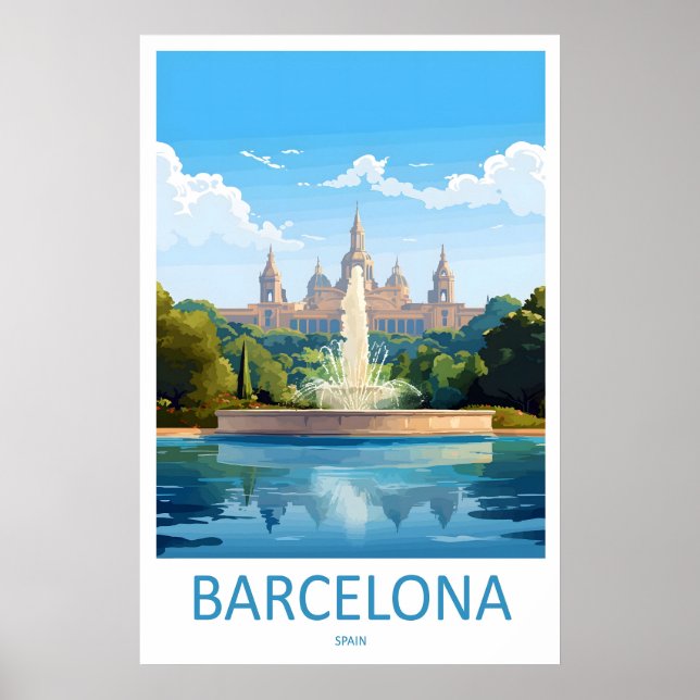 Poster Barcelone 5 (Devant)