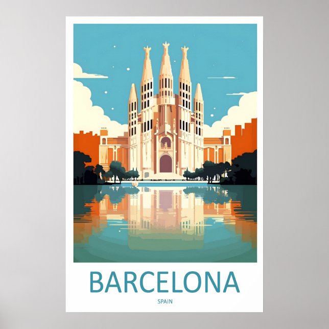 Poster Barcelone 7 (Devant)