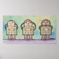 BargasOeuvres d'art Robots Imprimer