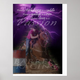 Poster Baril emballant l'affiche