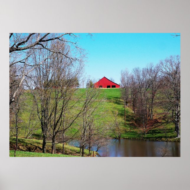 Poster Barne rouge (Devant)