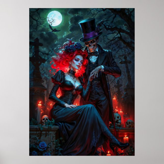 Poster Baron et Brigitte (Devant)