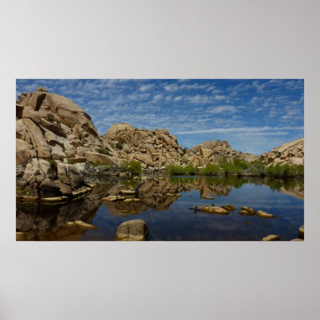Poster Barrage de Barker, reflet à Joshua Tree I (Devant)