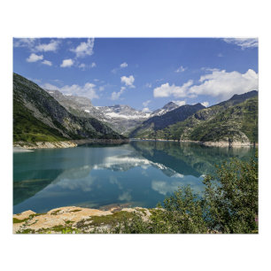 Poster Barrage D'Emosson, Suisse