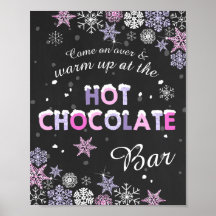 Barre de chocolat chaud Signaler Flacon de neige r