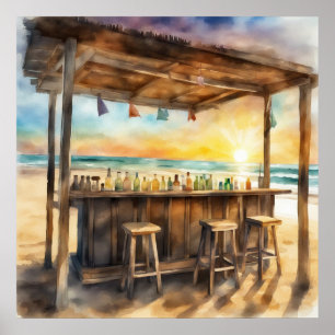 Poster Barre Tiki - 1 -