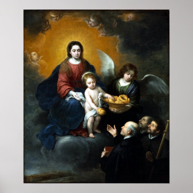 Poster Bartolomé Esteban Murillo Le Christ bébé (Devant)