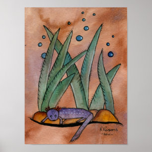 Poster Barton Springs Salamander