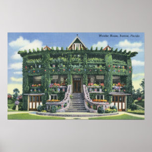 Poster Bartow, la Floride - vue de face de la merveille