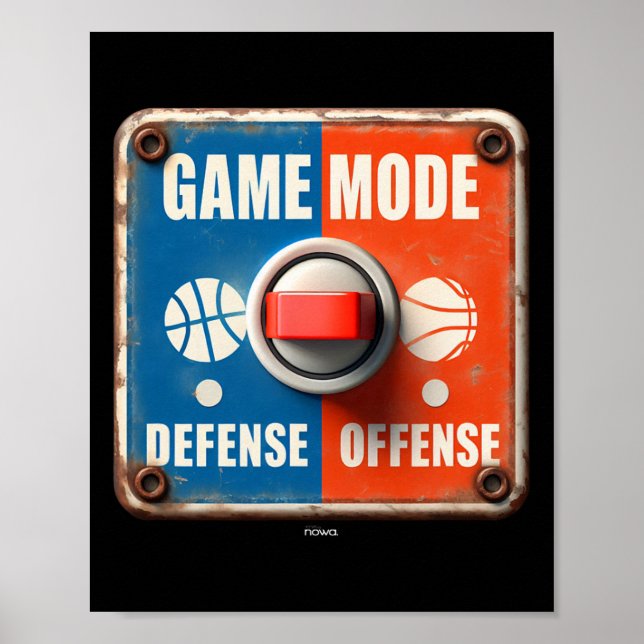 Poster Basculer entre l'offense et la défense - Sig Mode  (Devant)