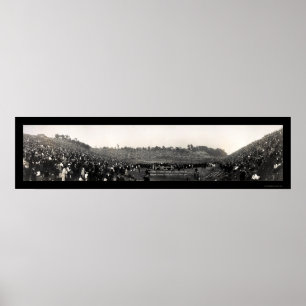 Poster Base-ball en photo 1915 de Cleveland