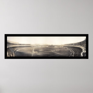 Poster Base-ball Polo Grounds Photo 1910