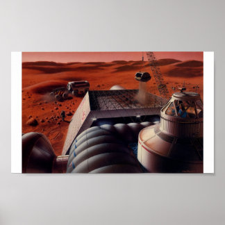 Poster Base de l'affiche Mars