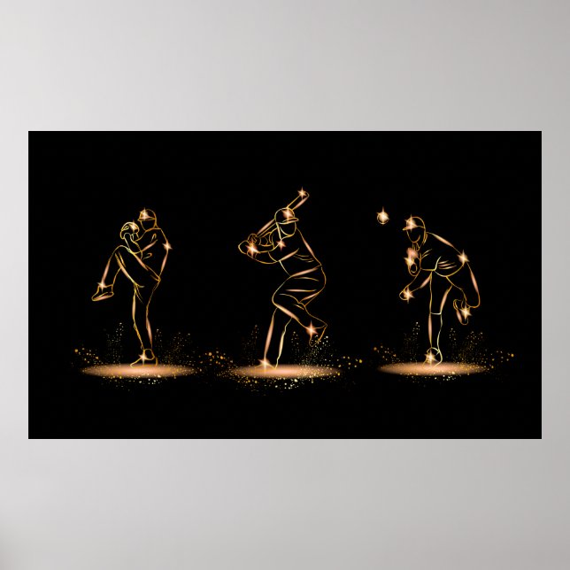 Poster Baseball 1 (Devant)