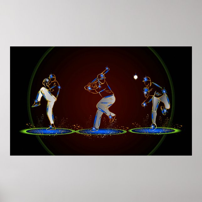 Poster Baseball 2 (Devant)