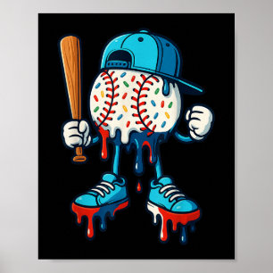 Poster Baseball Lifestyle 101 Vêtements Jeune Baseball Dr
