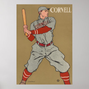 Poster Baseball Player
