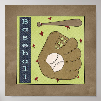 Poster Baseball (Sporty Collection)