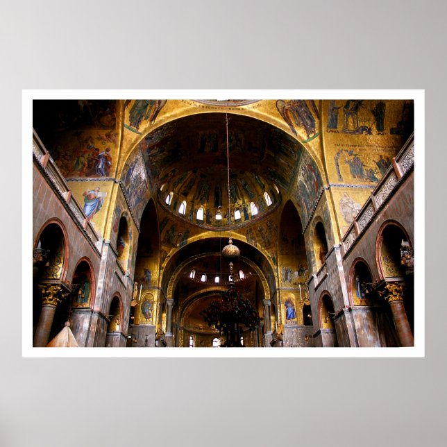 Poster Basilique Saint-Marc (Devant)