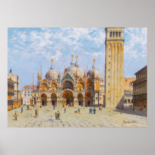Poster Basilique Saint-Marc Antonietta Brandeis