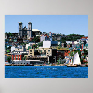 Poster Basilique sur le rivage à St. John's