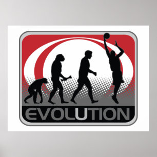 Poster Basket-ball d'évolution
