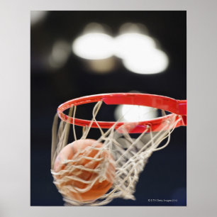 Poster Basket en panier.