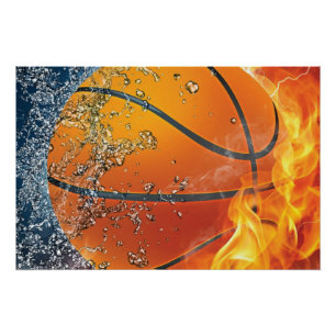 Poster Basket flamboyant