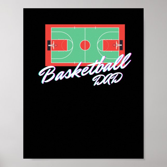 Poster Basket papa 3 (Devant)