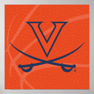 Poster Basketball des Cavaliers de Virginie