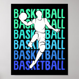 Poster Basketball Enfants Garçons Hommes 2