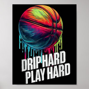 Poster Basketball Ice Cream Driam Pour Garçons Filles Jeu