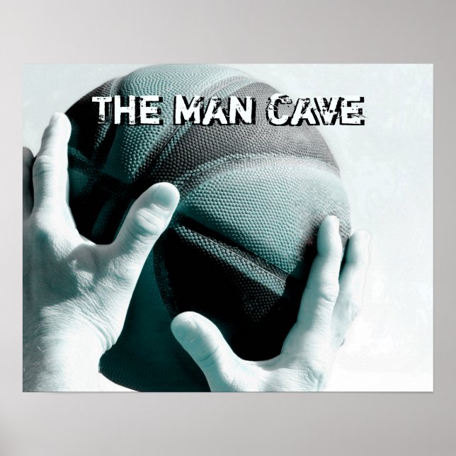 Poster Basketball vintage LA GROVE HOMME (Devant)