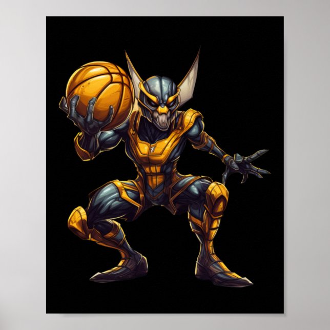 Poster Basketball Wasp (Devant)