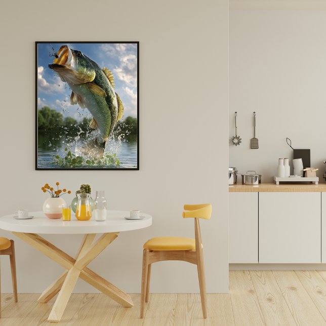 Poster Basse pêche (Créateur téléchargé)