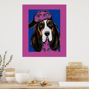 Poster Basset Hound