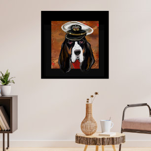 POSTER BASSETHOUND