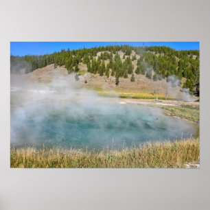 Poster Bassin Steel Bridge, Parc national de Yellowstone