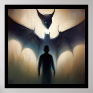 Poster Bat 1 animal Spirit