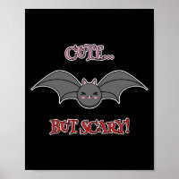 Bat mignonne mais effrayant