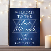 Bat mitzvah moderne Blue Star de David Bienvenue