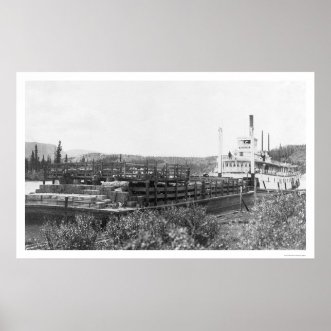 Poster Bataille Bataille Rivière Yukon 1914 (Devant)