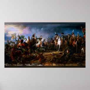 Poster Bataille d'Austerlitz par François Gérard