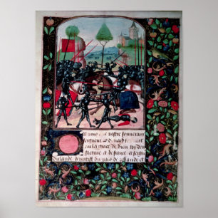 Poster Bataille de Barnet, 1471