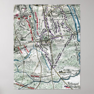 Poster Bataille de Chancellorsville 2