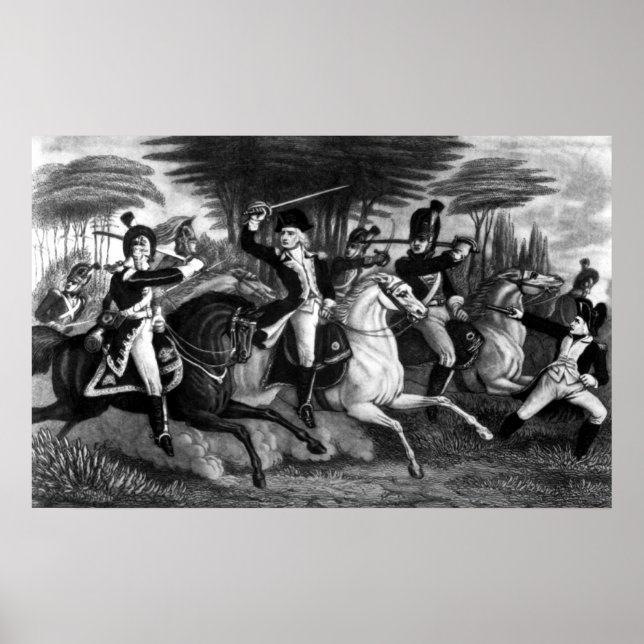 Poster Bataille de Cowpens (Devant)