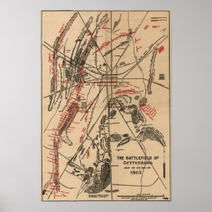 Poster Bataille de Gettysburg 6